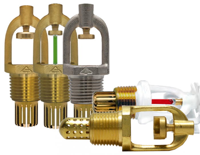 Low pressure water-mist sprinklers for REVIT program are available