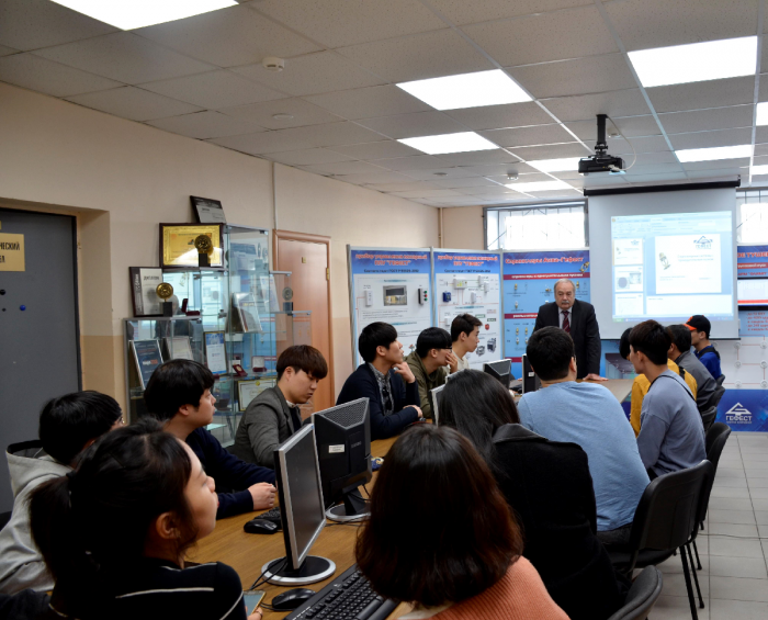 Visit of Korean students, 2017