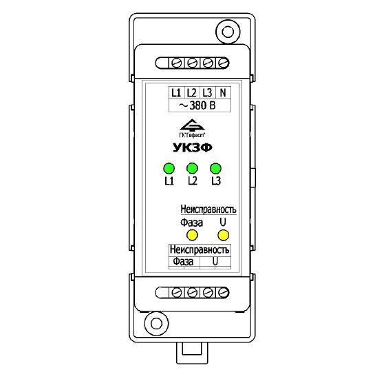 Three-phase network control device UK3F