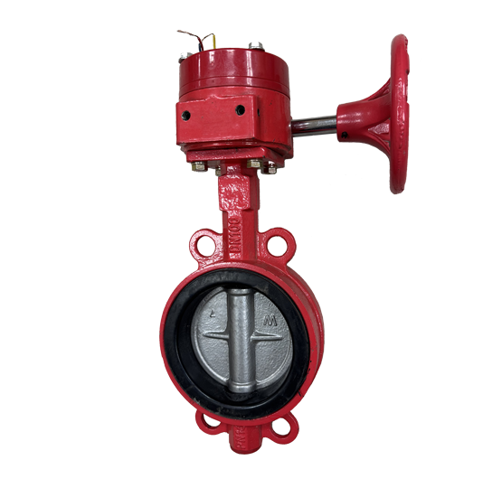 Shut-off valves for water and foam firefighting systems