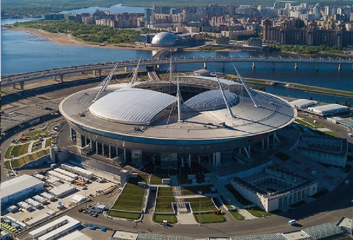 Football stadium "Gazprom Arena"