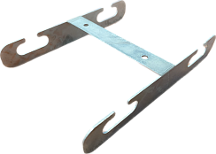 Heat detector connection bracket  steel galvanized 