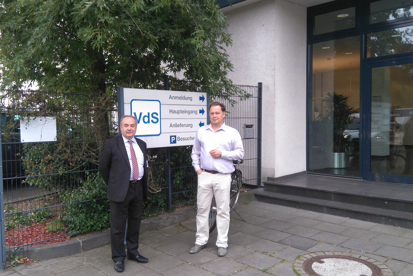 Meeting of Leonid Tanklevskiy and VdS representative
