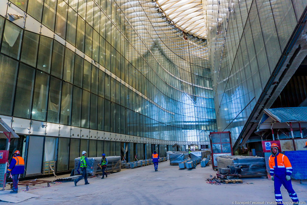 Business-center “Okhta”.