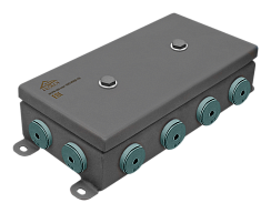КМ IP66(Р) 1224 12 inputs (8-13) from stainless steel