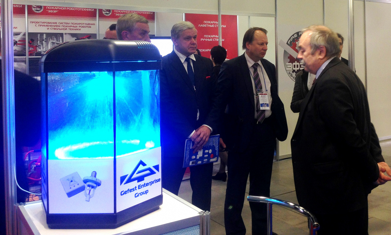 Stand of "Gefest" Enterprise group has already been visited by many VIP guests.